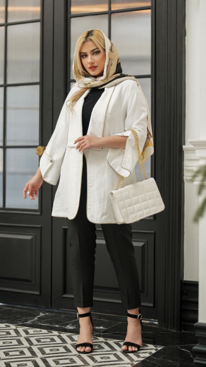 مانتو زنانه جلو باز در برند Eleganza